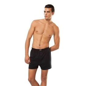 Tutku ELF568T0117CCM6 Siyah 6 lı Paket Penye Düğmeli Erkek Boxer