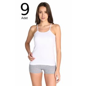 Tutku ELF568T0135CCM9 Beyaz Kadın Atlet