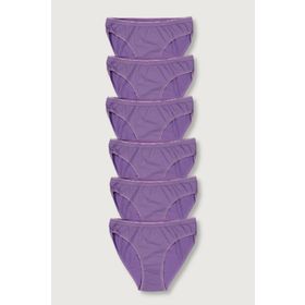 Tutku ELF568T0635CCM6 Mor 6 lı Paket Bikini Kadın Külot