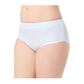 Tutku ELF568T0922CCM Beyaz Ribana Bato Kadın Külot