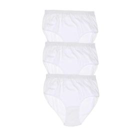 Tutku ELF568T0922CCM3 Beyaz 3 lü Paket Ribana Bato Kadın Külot