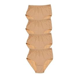 Tutku ELF568T0922CCM4 Beyaz 4 lü Paket Ribana Bato Kadın Külot