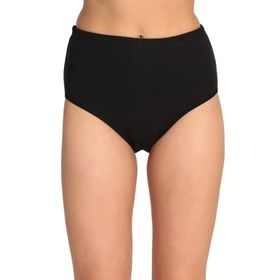 Tutku ELF568T0924CCM12 Siyah 12 li Paket Likralı Bato Kadın Külot