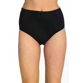 Tutku ELF568T0924CCM12 Siyah 12 li Paket Likralı Bato Kadın Külot