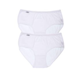 Tutku ELF568T0924CCM2 Beyaz 2 li Paket Likralı Bato Kadın Külot