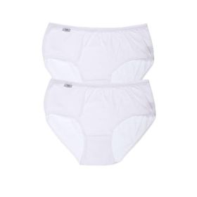 Tutku ELF568T0924CCM2 Beyaz 2 li Paket Likralı Bato Kadın Külot