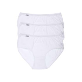 Tutku ELF568T0924CCM3 Beyaz 3 lü Paket Likralı Bato Kadın Külot