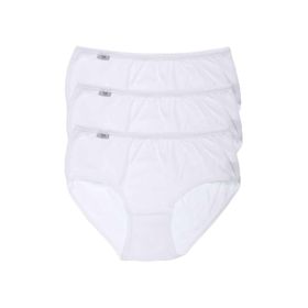 Tutku ELF568T0924CCM3 Beyaz 3 lü Paket Likralı Bato Kadın Külot
