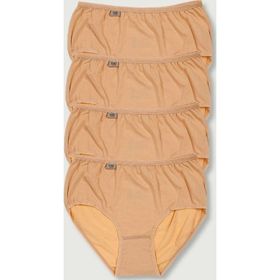 Tutku ELF568T0924CCM4 Ten 4 lü Paket Likralı Bato Kadın Külot