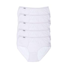 Tutku ELF568T0924CCM5 Beyaz 5 li Paket Likralı Bato Kadın Külot