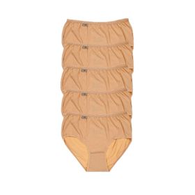 Tutku ELF568T0924CCM5 Ten 5 li Paket Likralı Bato Kadın Külot