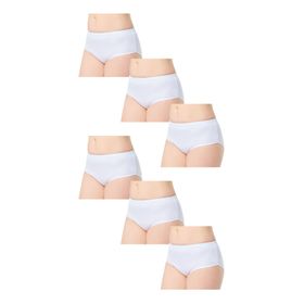 Tutku ELF568T0924CCM6 Siyah 6 lı Paket Likralı Bato Kadın Külot