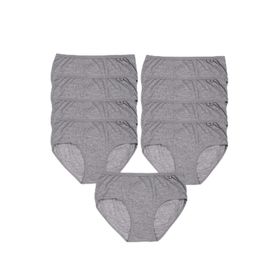 Tutku ELF568T0924CCM9 Gri 9 Lu Paket Likralı Bato Kadın Külot