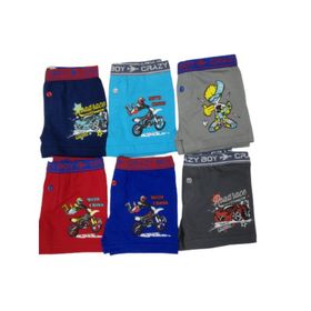 Tutku ELF568TUTKU0139CCM6 6 lı Paket Havlu Bel Erkek Çocuk Boxer