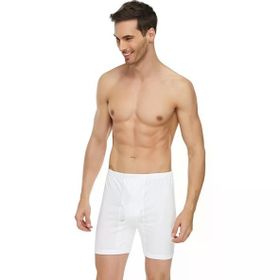 Tutku Elit 1051 6'lı Arjantin Paçalı Beyaz Erkek Boxer