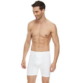 Tutku Elıt 1051 Arjantin Paçalı Beyaz Erkek Boxer