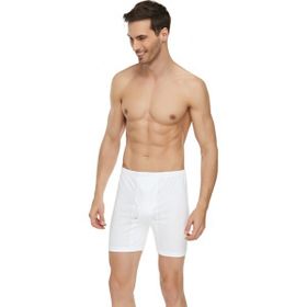 Tutku Elit 1051 Penye Arjantin Paçalı 3 Adet Beyaz Erkek Boxer