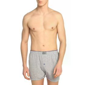 Tutku Elit 1101 Penye Havlu Bel Düz 12 Adet Gri Erkek Boxer