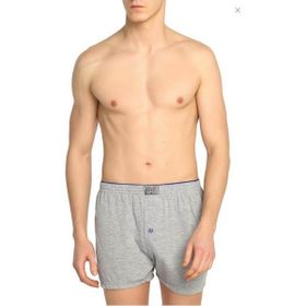 Tutku Elit 1101 Penye Havlu Bel Düz 6 Adet Gri Erkek Boxer