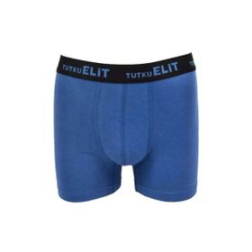 Tutku Elit 1252 Modal Elastan Spor 3 Adet Mavi Erkek Boxer