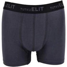 Tutku Elit 1252 Modal Elastan Spor 6 Adet Füme Erkek Boxer