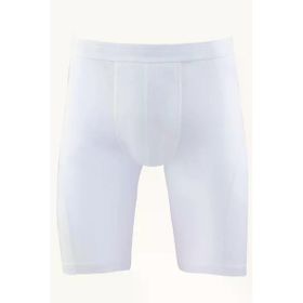 Tutku Elit 1253 Elastan Likralı Uzun 6 Adet Beyaz Erkek Boxer
