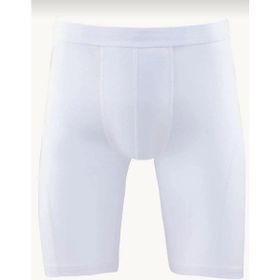 Tutku Elit 1253 Elastan Likralı Uzun 6 Adet Beyaz Erkek Boxer