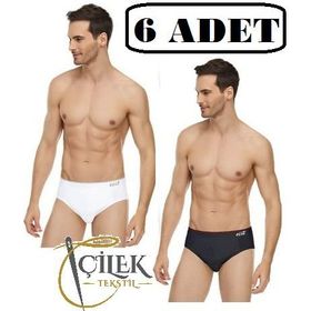 Tutku Elıt 1351 Elestan Erkek İnce Bel Kemerli Slip Külot