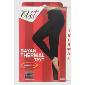 Tutku Elit 2705 Siyah Kadın Termal Tayt Alt İçlik