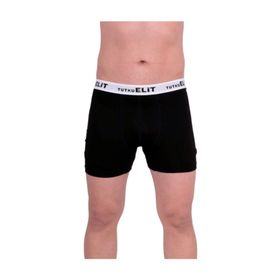 Tutku Elit Modal Elastan Spor 6'lı Siyah Erkek Boxer