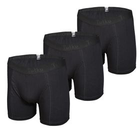 Tutku Elit Modal Elastan Spor 6'lı Siyah Erkek Boxer