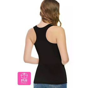 Tutku Elit Siyah Modal Elastan Spor 3'lü Kadın Atlet