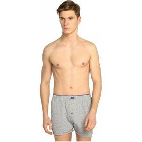 Tutku Gri Renk Havlu Bel Boxer