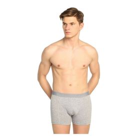 Tutku İç Giyim Pamuklu Likralı Paçalı Don 4'lü Gri Erkek Boxer