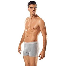 Tutku İç Giyim Pamuklu Likralı Paçalı Don 4'lü Gri Erkek Boxer