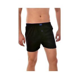Tutku İç Giyim Pamuklu Penye Düğmeli 2'li Füme Erkek Boxer