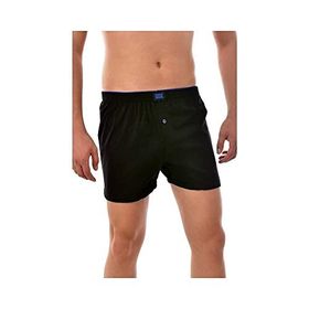 Tutku İç Giyim Pamuklu Penye Düğmeli 2'li Füme Erkek Boxer