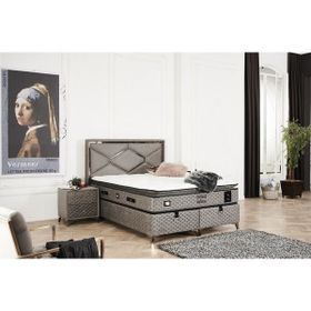 Tutku Immune Defence Pedli 4 Mevsim Kuş Tüyü Sünger Torba Yaylı 90x190 cm Yatak