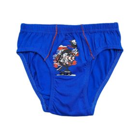 Tutku Karışık Desenli 12`li Paket Pamuklu Erkek Çocuk Slip Külot