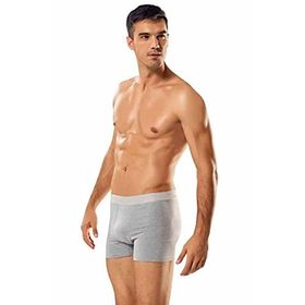 Tutku Pamuklu Likralı Paçalı Don 10'lu Gri Erkek Boxer