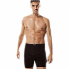 Tutku Ribana Siyah Renk Paçalı Boxer