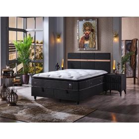 Tutku Roma Torba ve Paket Yaylı Pedli 4 Mevsim Ortopedik 150x200 cm Yatak