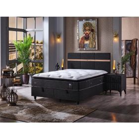 Tutku Roma Torba ve Paket Yaylı Pedli 4 Mevsim Ortopedik 90x190 cm Yatak