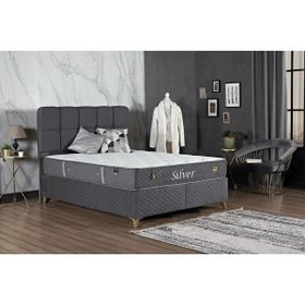 Tutku Silver 4 Mevsim Ergonomik Dsc Yaylı 120x200 cm Yatak