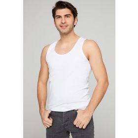 Tutku TRNT10177 Beyaz 7'li Paket Erkek Atlet