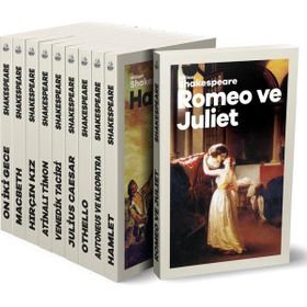 Tutkunun Şairi Shakespeare Seti - 10 Kitap - William Shakespeare