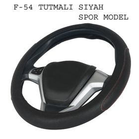 Tutmalı Spor Model Geçmeli Deri Direksiyon Kılıfı