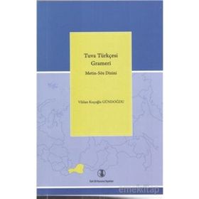 Tuva Türkçesi Grameri Türk Dil Kurumu