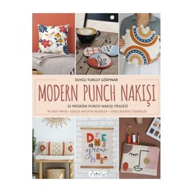 Tuva Yayıncılık Modern Punch Nakısı Kitabı
