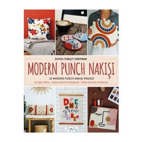 Tuva Yayıncılık Modern Punch Nakısı Kitabı